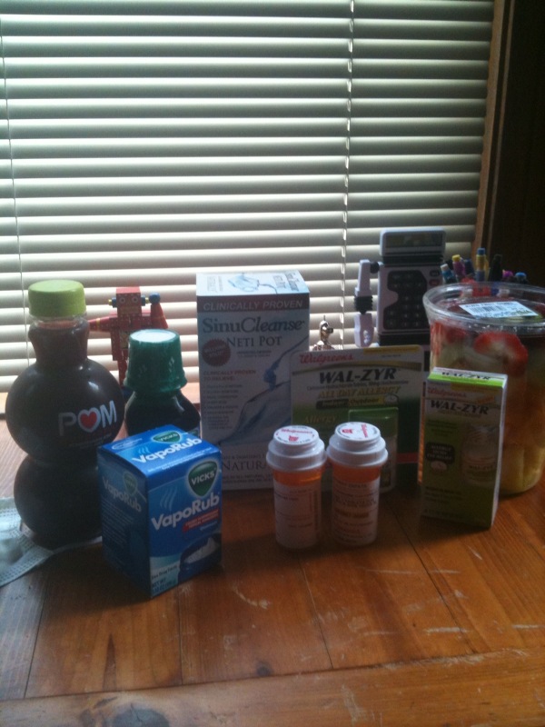 what happens if you take zyrtec and allegra