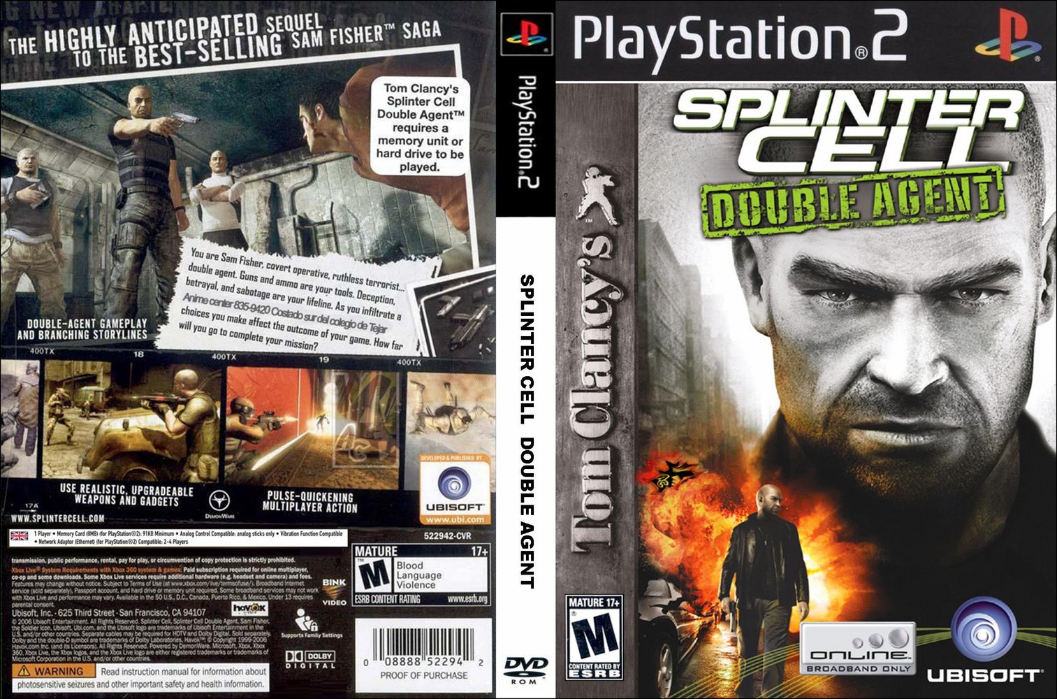Tom Clancys Splinter Cell for PlayStation 2 - GameFAQs