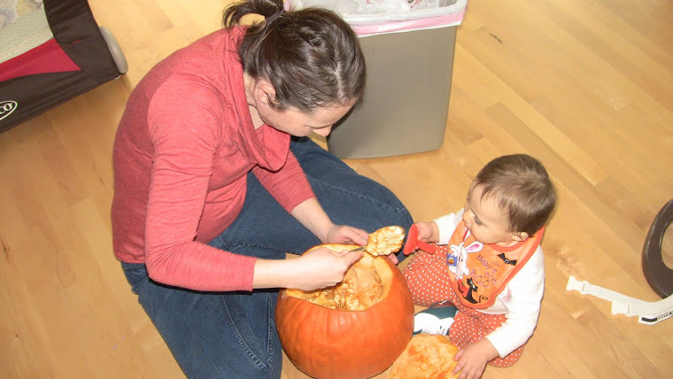 Carving Daddy's Pumpkin!