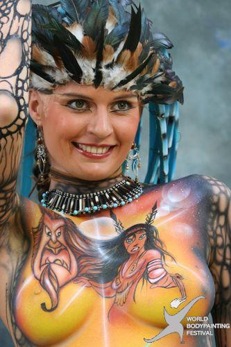 Body Painting Promo Girls - How to Make Money Getting Your Body Painted For Beverage Promotions