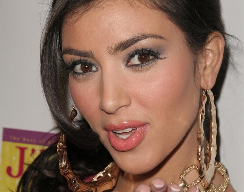 Delightful Kim Kardashian