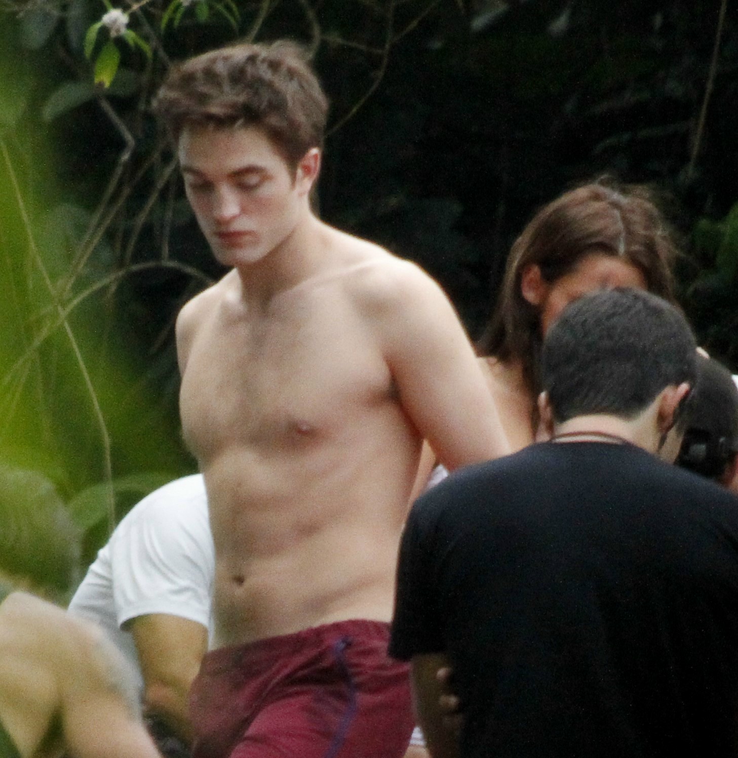 Robert Pattinson: A Sunday out. 