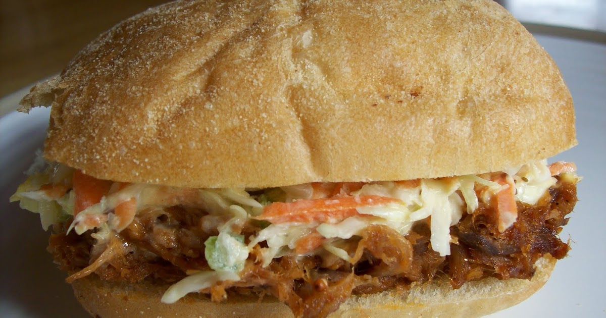 Delicious Discoveries BBQ Pulled Pork Sandwiches and Coleslaw
