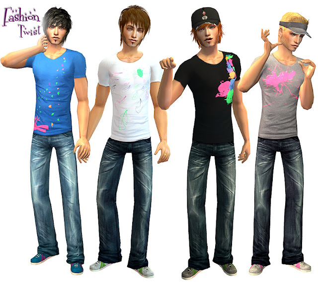 Sims 2 Male Fashions For Winter