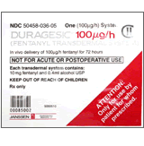 Defective Pain Patch Recall