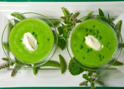 Culinary Mint on Enlightened Cooking Peas Read