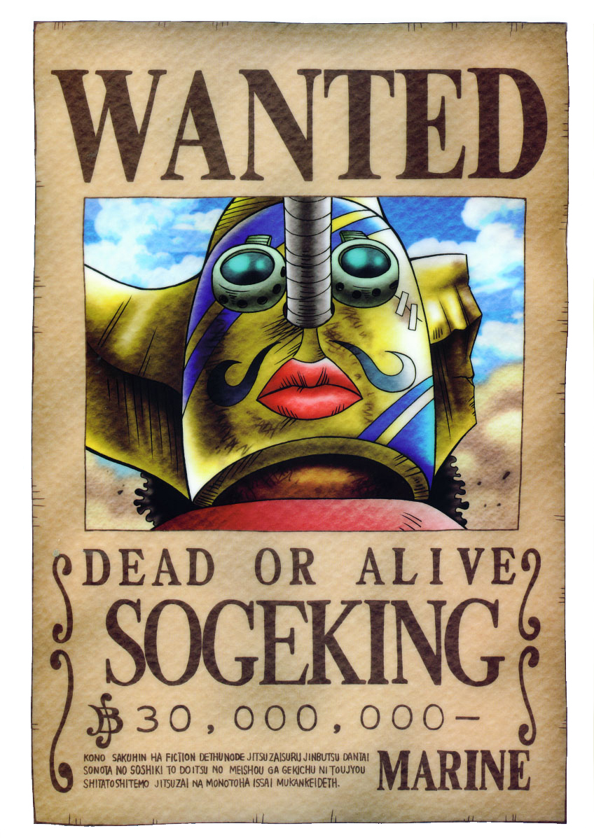 BlogSpot "King of Snipers Sogeking" Usopp