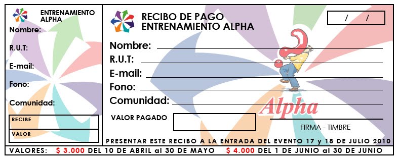 Registration form for Arica Training