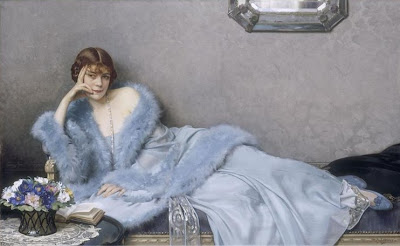 Hubert-Denis Etcheverry. Ladies in Blue