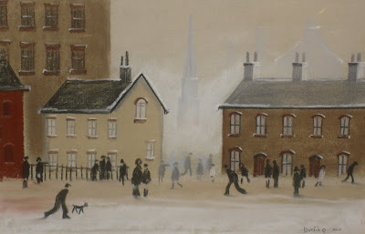 Braaq British Artist. Winter Painting