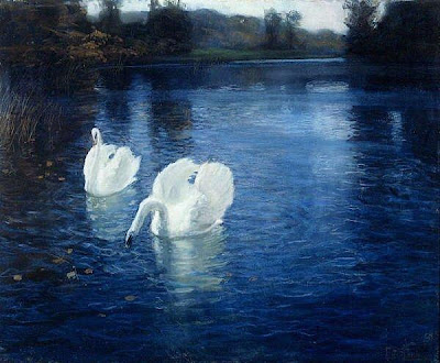 Landscape Painting by Frits Thaulow Norwegian Painter