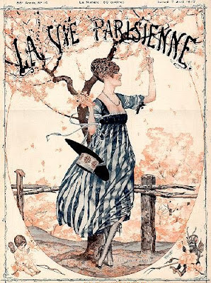 Illustration for La Vie Parisienne by French artist Cheri Heruard