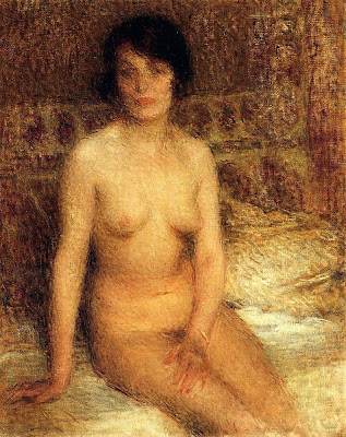Nude Painting by Ernest Joseph Laurent French Artist