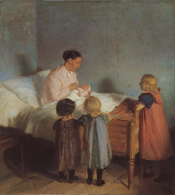 Painting by Danish Impressionist Artist Anna Ancher