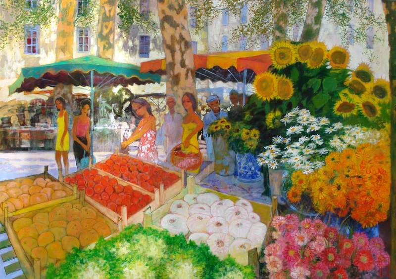 Landscape Painting By Uwe Herbst German Artist Blog Of An Art