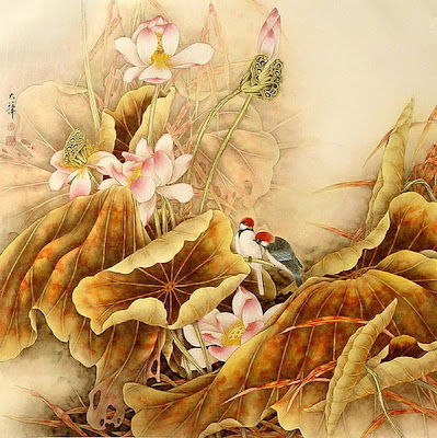 Paintings by Lou Dahua Chinese Artist