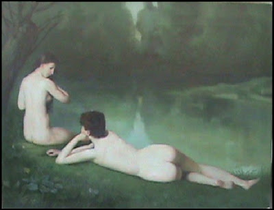 Nude Painting by Charles Kvapil Belgian Artist