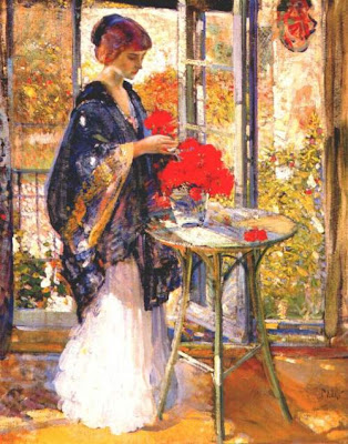 Paintings by American Impressionist Artist Richard Emil Miller