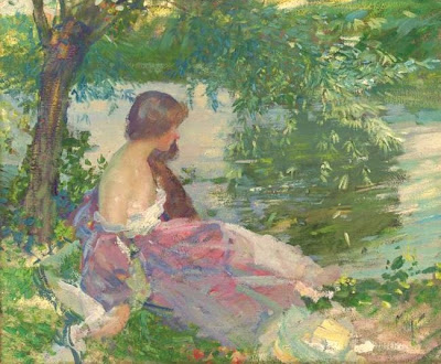 Paintings by American Impressionist Artist Richard Emil Miller
