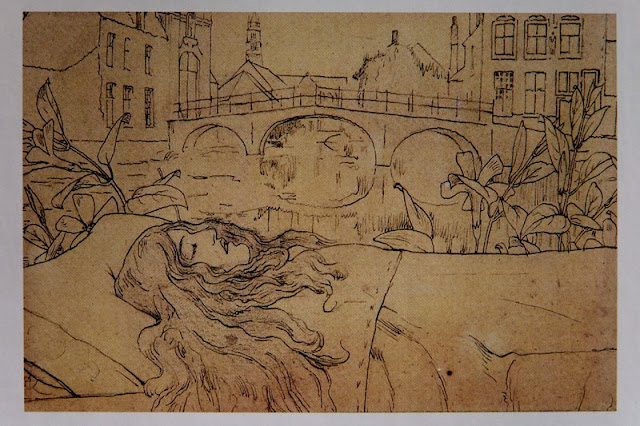Fernand Khnopff Belgian Symbolist painter,Belgian artists,Modern art,Symbolist painting
