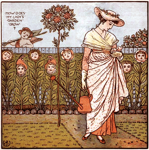 Walter Crane Victorian Artist,Art Nouveau illustration,British artists, graphics,Victorian Edwardian artists