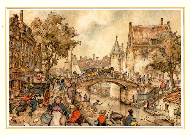 Illustration by Dutch Artist Anton Pieck