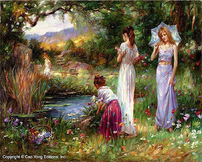 Oil Painting by American Artist Cao Yong