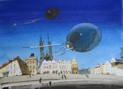 Watercolor Paintings by Alex Votsmush Russian artist