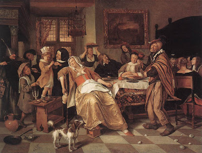 Painting by Jan Steen