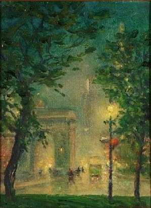 Landscape Painting by Impressionist Artist Johann Berthelsen