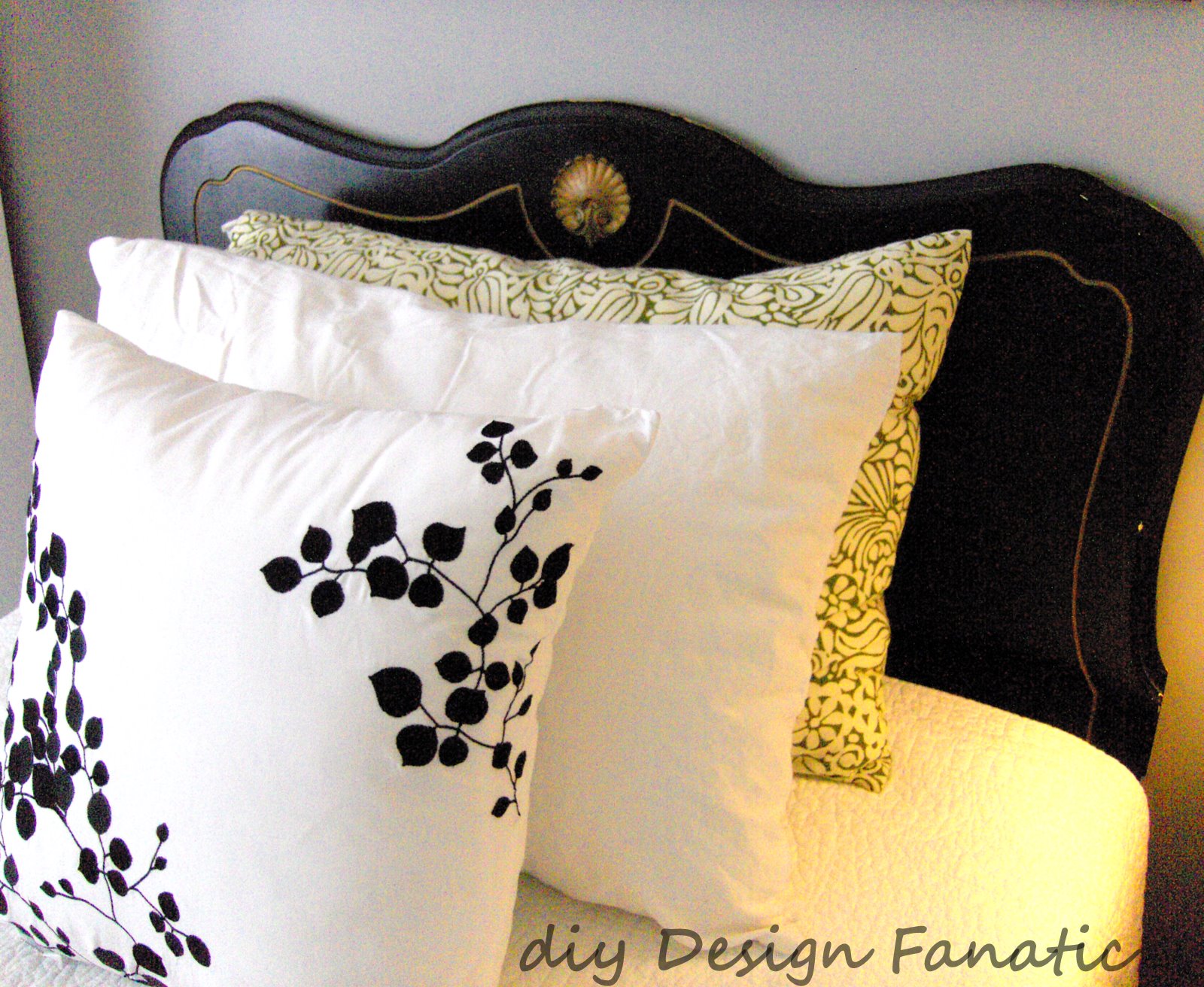 diy Design Fanatic Embellished Pillow