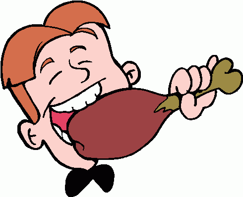 fat boy eating food. fat boy clipart.