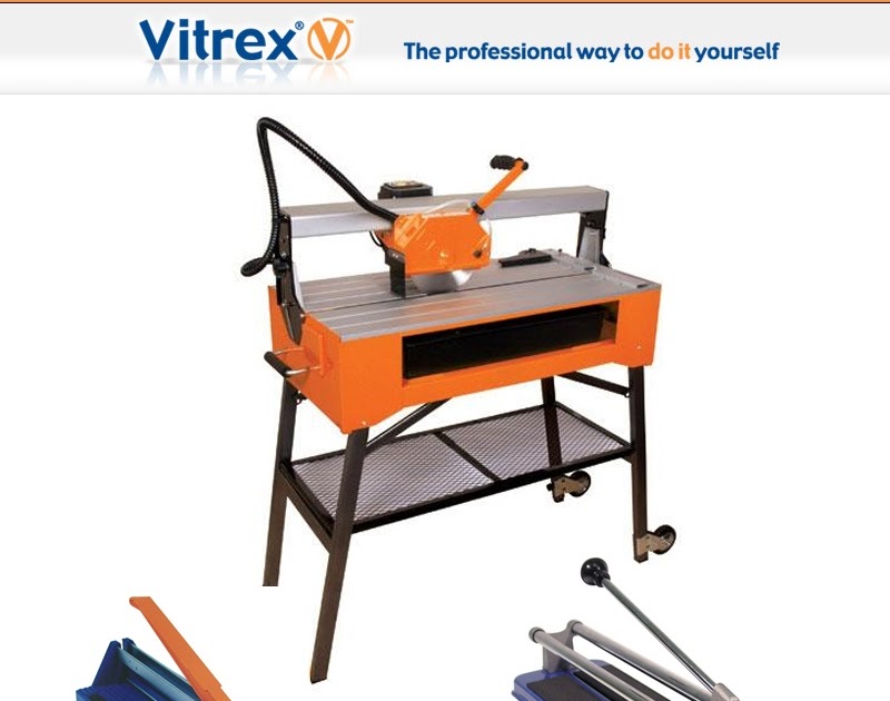 Vitrex Tile Saws, Tools and Safety Equipment