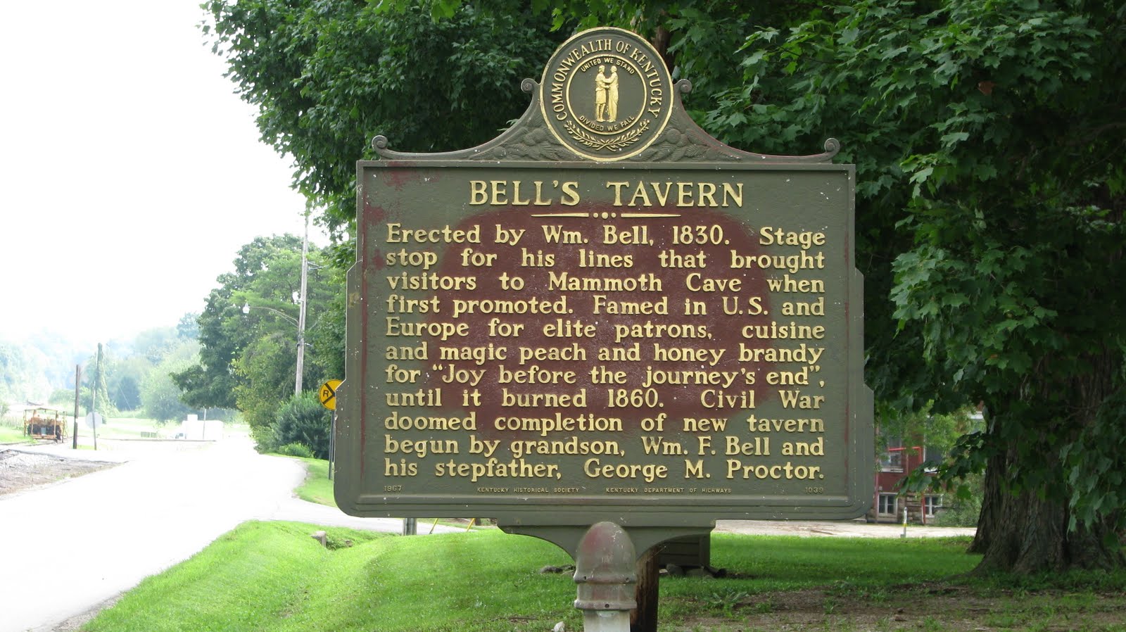 Electric Journal Bell's Tavern Cave City, Kentucky