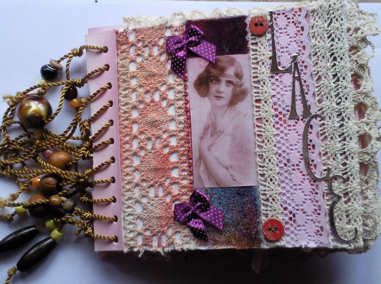 Patties Art Lace Book Completed
