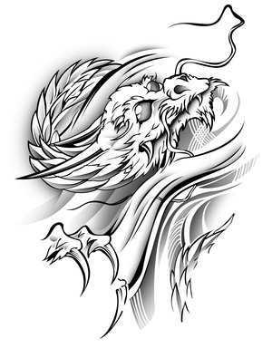 Japanese+dragon+tattoo+art