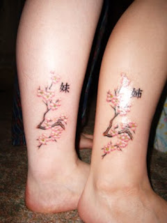 Calf Japanese Tattoos With Image Cherry Blossom Tattoo Designs Especially Calf Japanese Cherry Blossom Tattoo Gallery Picture 6