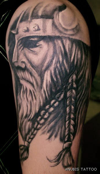 Shoulder Viking Tattoo Design 3