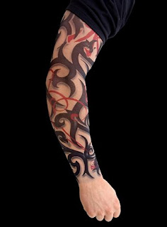 Tribal Sleeve Tattoo Design