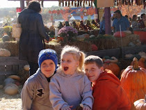 The Kids at the Pumpkin Patch