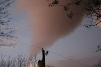 Photo of Huntsville tornado as captured by LeAnn Shady Reid, Mike's neighbor