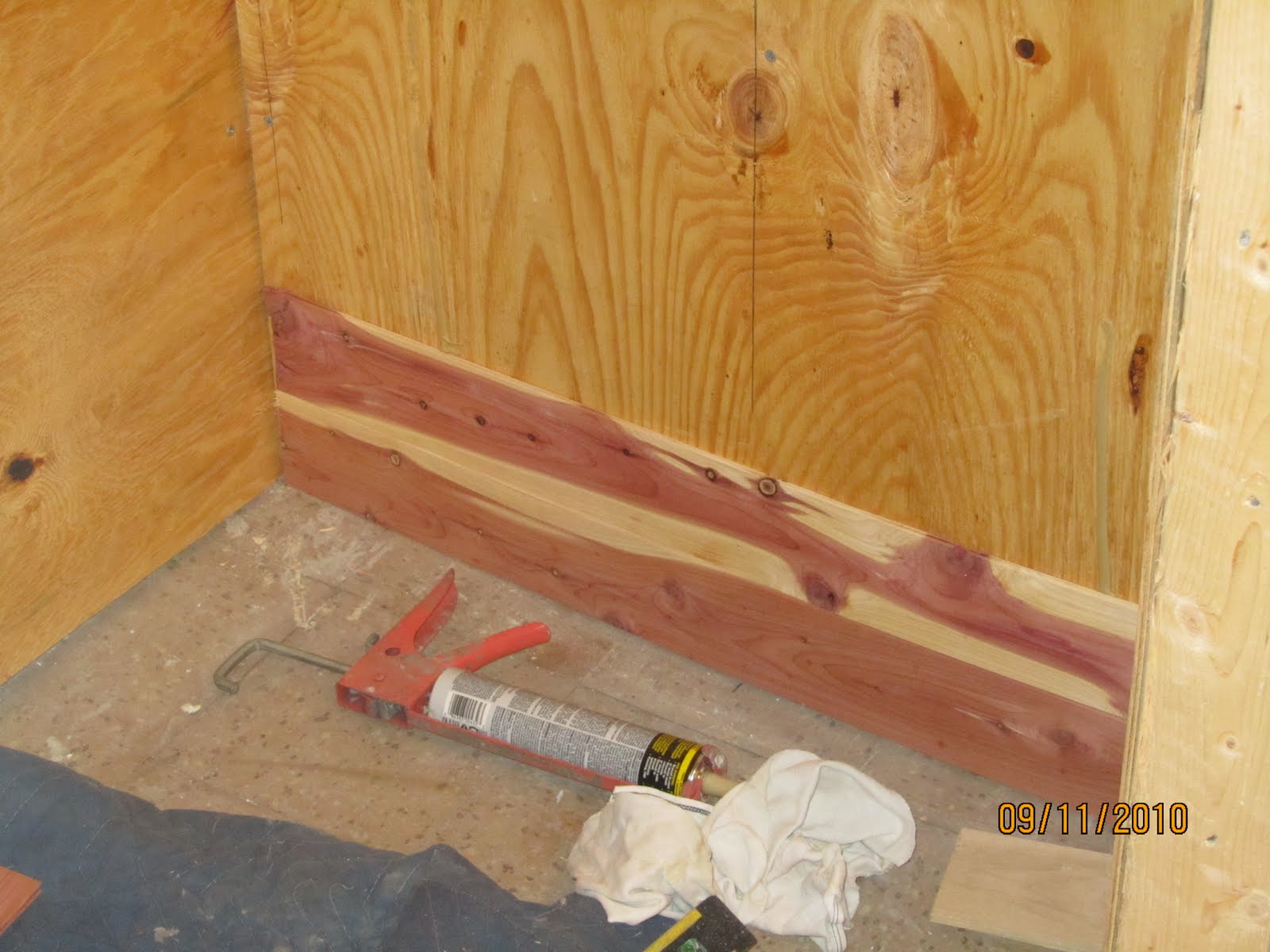 How To Install Aromatic Cedar In A Closet