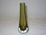 Sage Teardrop Vase