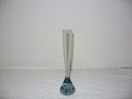 Arctic Blue Bell Bottom Vase