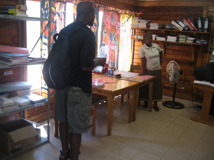 Library in D'kar, Botswana