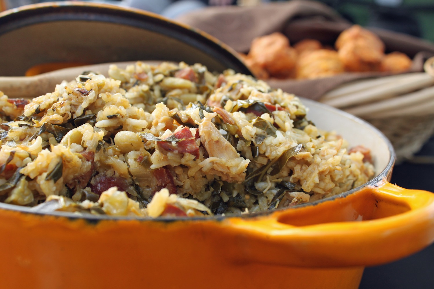 There's a Newf in My Soup! Our Portuguese Picnic Table Overfloweth