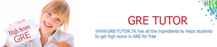 GRE TUTOR