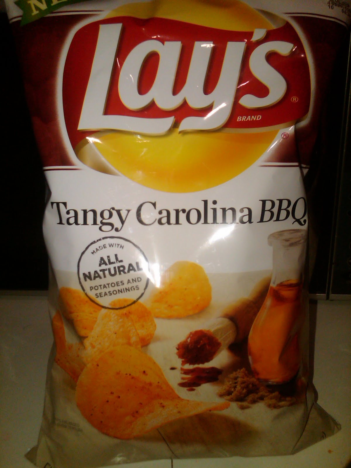 French Fry Diary French Fry Diary 135 Lay's Tangy Carolina BBQ Potato