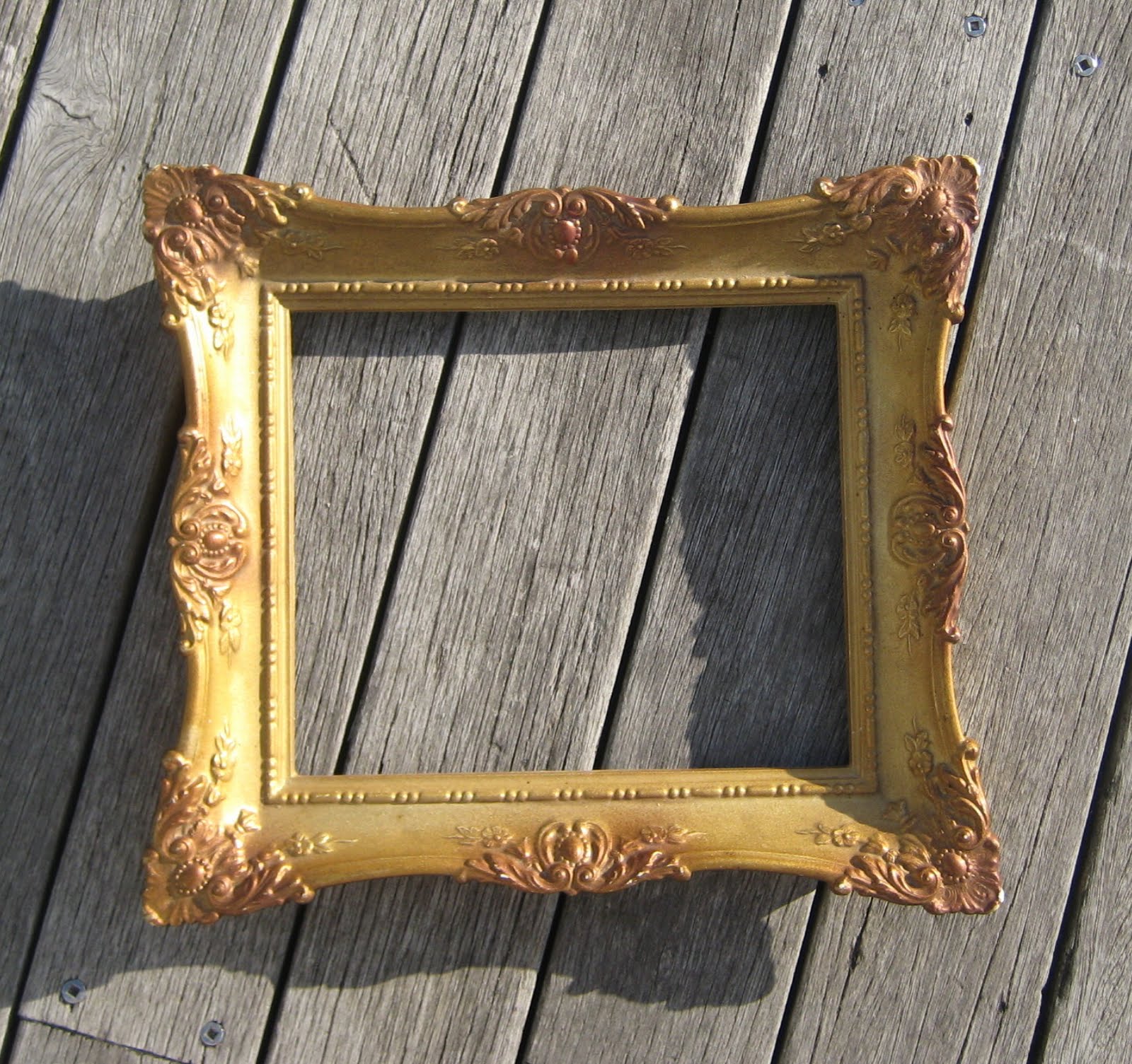 Long Gold Frame