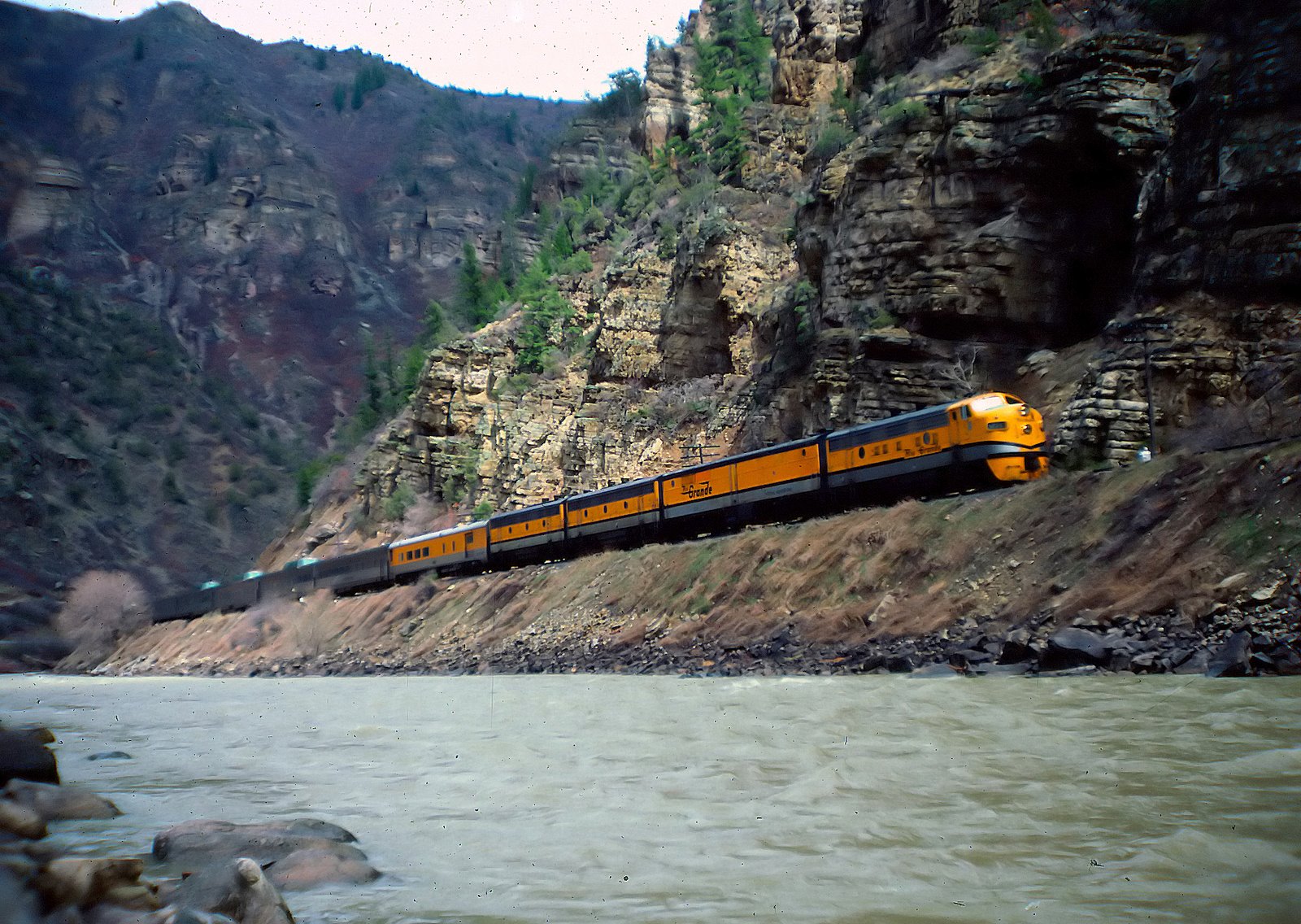 Bruce's Train a Day End of an Era